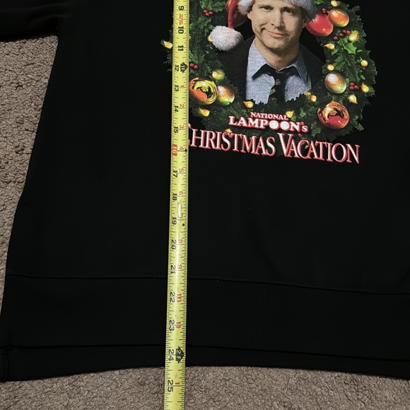 National Lampoons Christmas Vacation Long sleeve Tee-Sz M-Black-GUC - Picture 10 of 12